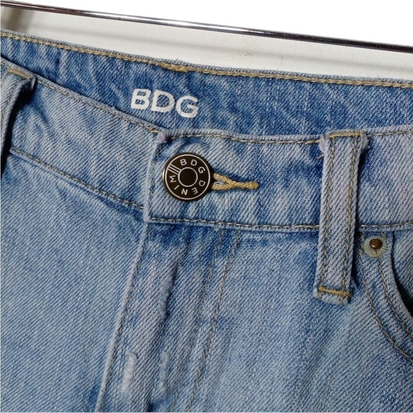 BDG Slim Boyfriend Patchwork Denim Ankle Length Jeans Sz 26 - Picture 9 of 12